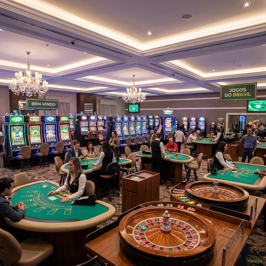 Roleta e blackjack 518bet